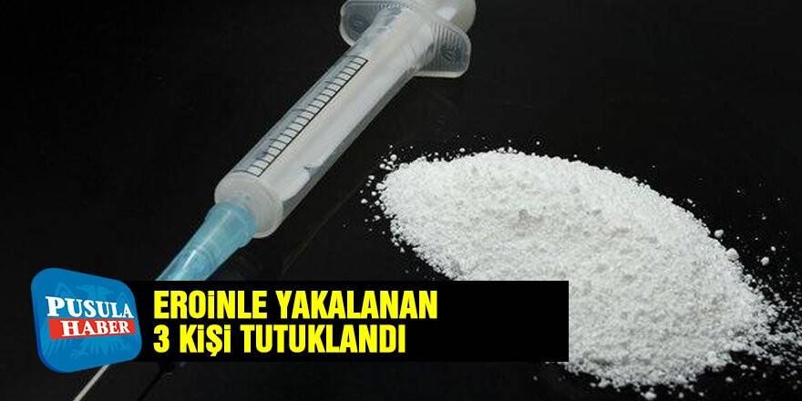 Konya’da eroinle yakalanan 3 kişi gözaltına alındı