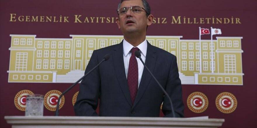 Chp Grup Başkanvekili Özel: Siyasi Tarihte İbret Alınacak Bir Tükenişin Geldiği Son Nokta