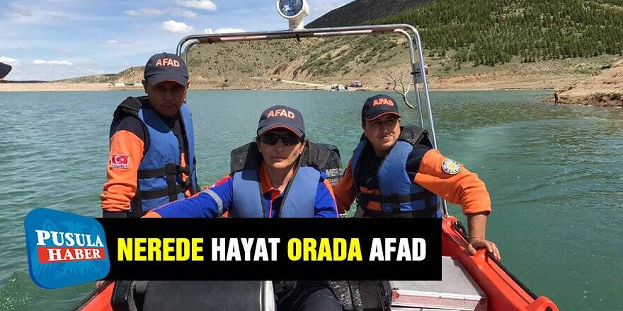 Nerede hayat orada AFAD