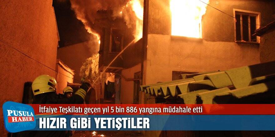 Hızır gibi yetiştiler