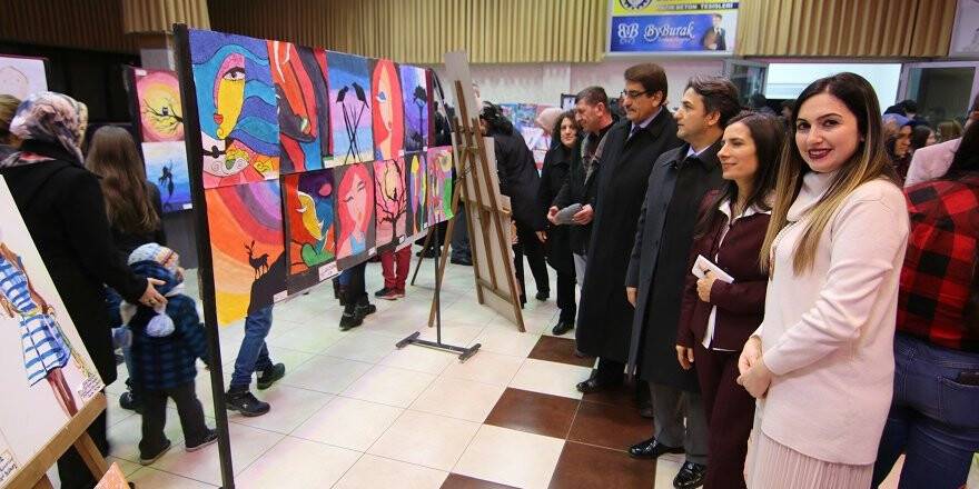 Seydişehir'de Resim Sergisi Açılışı