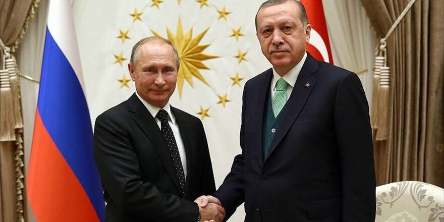 Cumhurbaşkanı Erdoğan, Putin İle Suriye'yi Görüştü