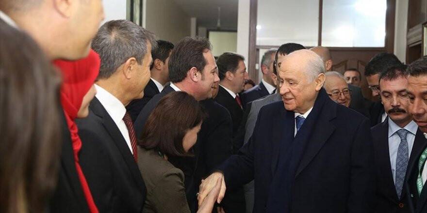 Bahçeli'den Osmaniye'de Belediye Ve İl Başkanlığı Ziyareti