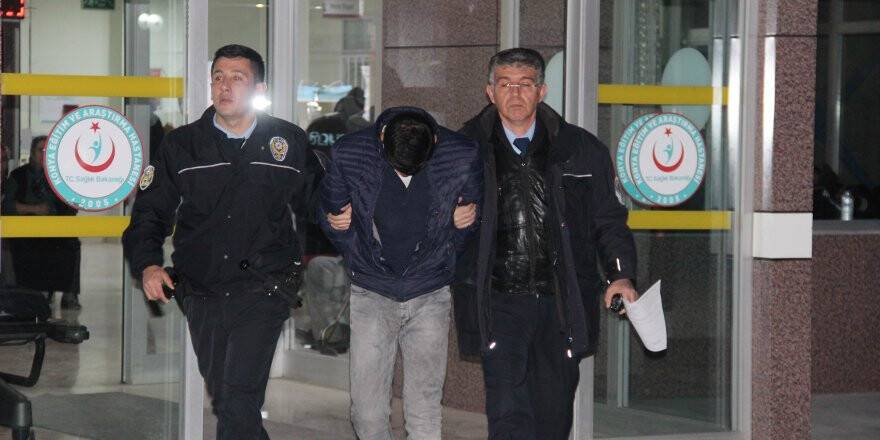  'Dur' ihtarına uymayan şahıs hırsızlık şüphelisi çıktı 