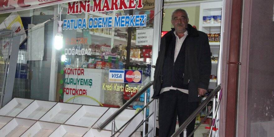 Konya’da marketten 15 bin liralık soygun