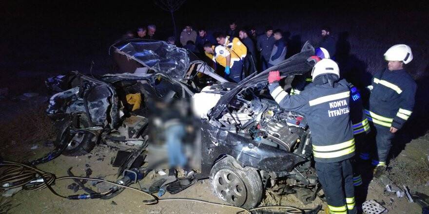 Konya'da Trafik Kazası: 2 Ölü