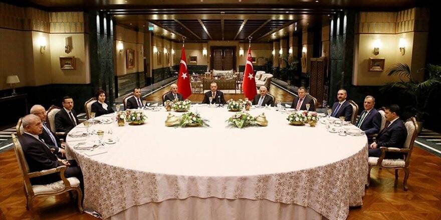 Erdoğan Yasama, Yürütme Ve Yargı Organlarının Temsilcileriyle Buluştu