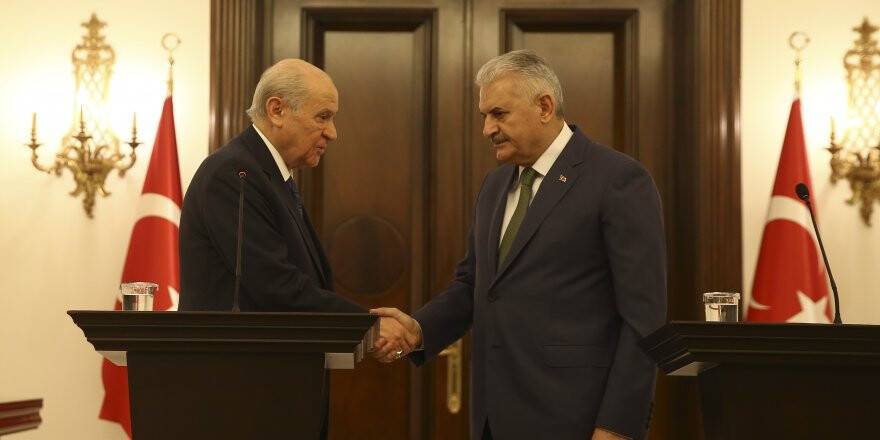 Yıldırım-Bahçeli Görüşmesi Sona Erdi