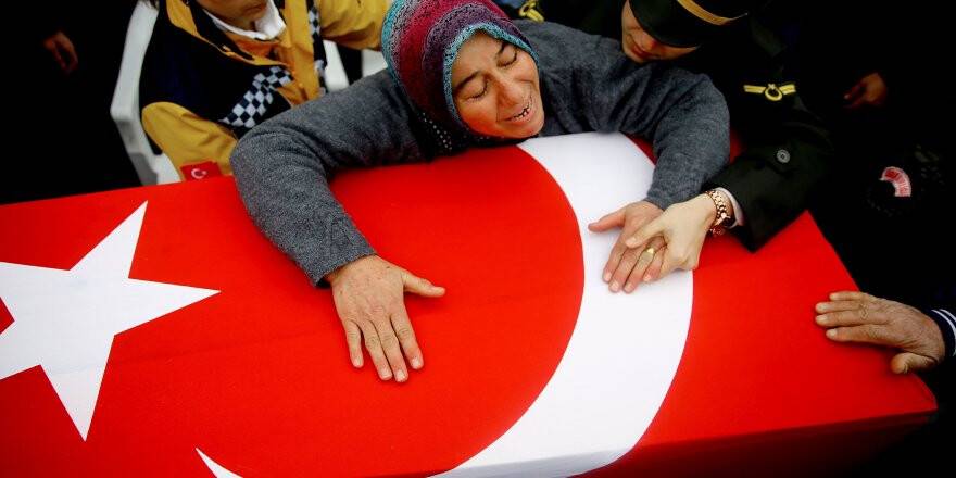 KONYA ŞEHİDİNİ DUALARLA UĞURLADI