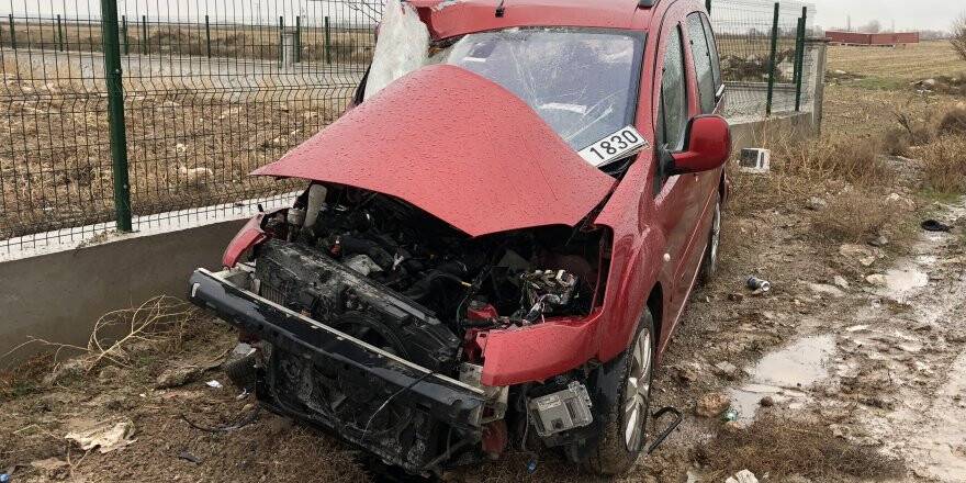 Çumra’da Trafik Kazası: 2 Yaralı