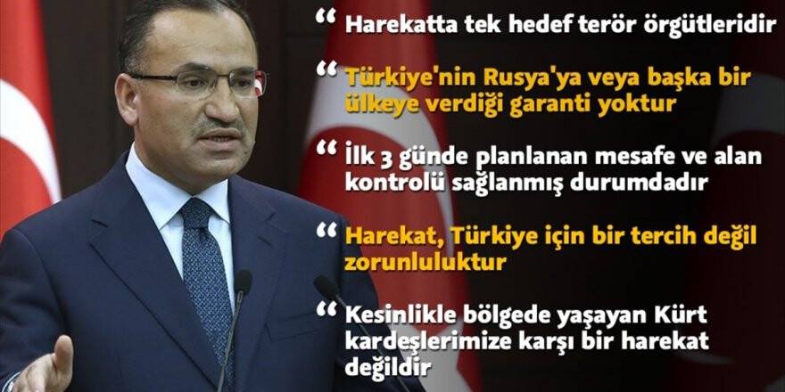 Başbakan Yardımcısı Bozdağ: Zeytin Dalı Harekatı'nda Tek Hedef Terör Örgütleridir
