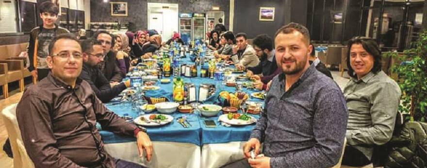 ABDURRAHMAN SARCAN’A SOBE RESTORAN’DA VEDA YEMEĞİ