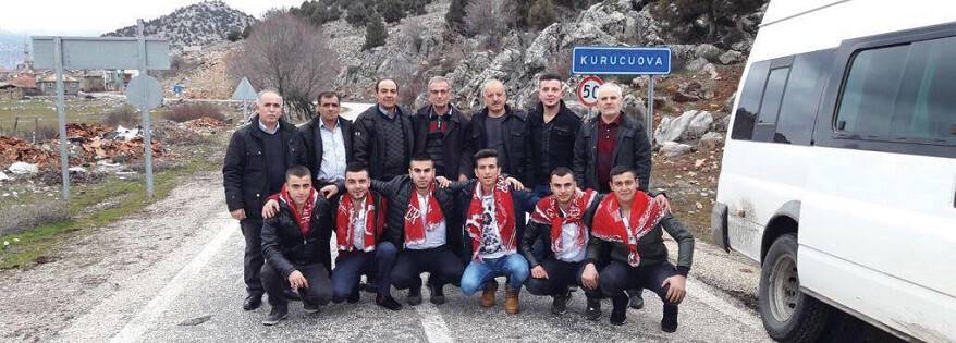 KURUCUOVALILAR ASKERLERİNİ UĞURLADILAR