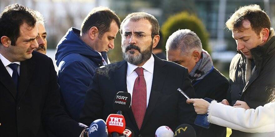 Ak Parti Sözcüsü Ünal: Abd, Pkk'yı Silahlandırdığını İtiraf Etmiş Oldu