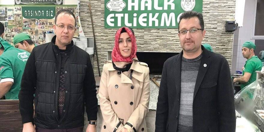 BAŞKAN NESLİHAN YILDIRIM  KÜÇÜKER HALK ETLİEKMEK’TE