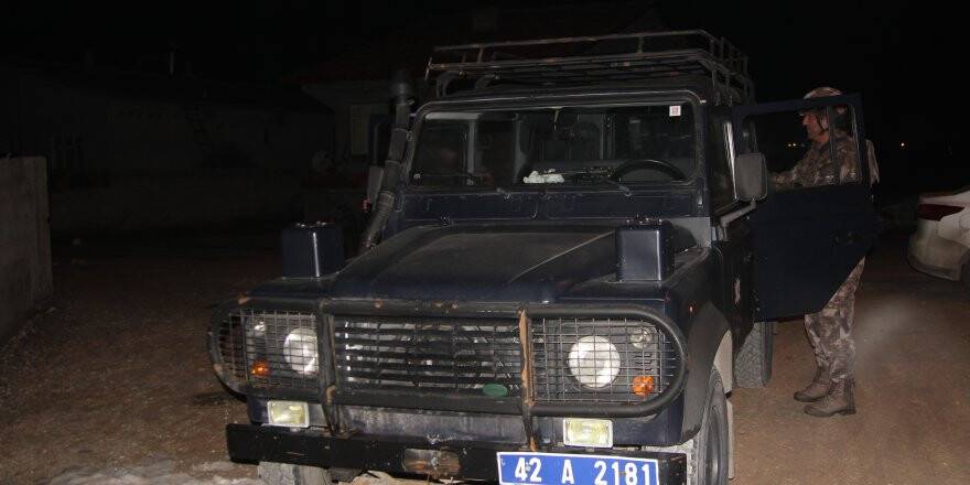 Konya'da Terör Operasyonu