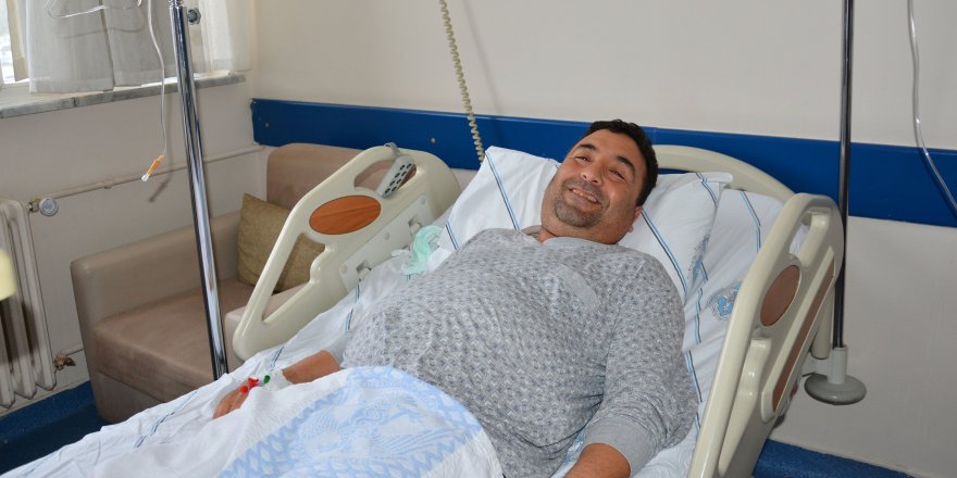 Konya'da ilk kez uygulanan ameliyat ile kitleden kurtuldu