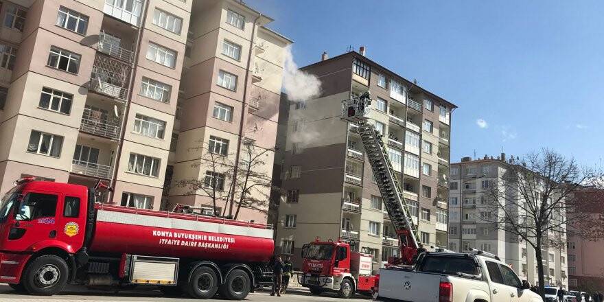 Uğurlu Villaları’nda korkutan yangın