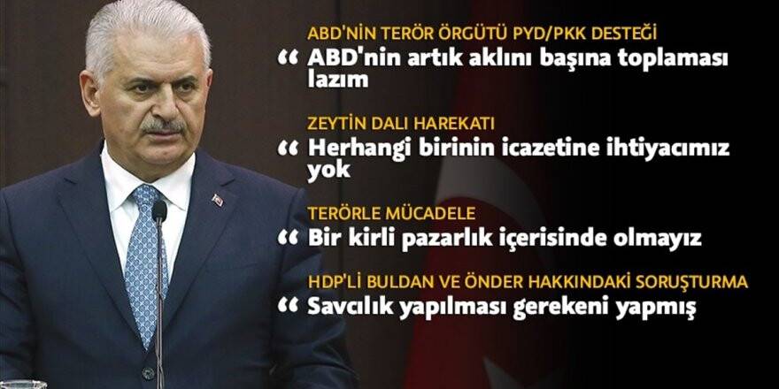 Başbakan Yıldırım: Abd'nin Artık Aklını Başına Toplaması Lazım