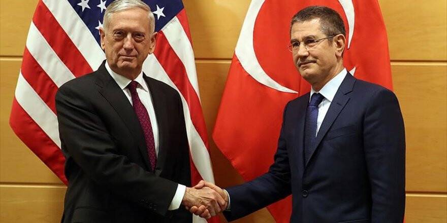 Milli Savunma Bakanı Canikli İle Abd'li Mevkidaşı Mattis Bir Araya Geldi