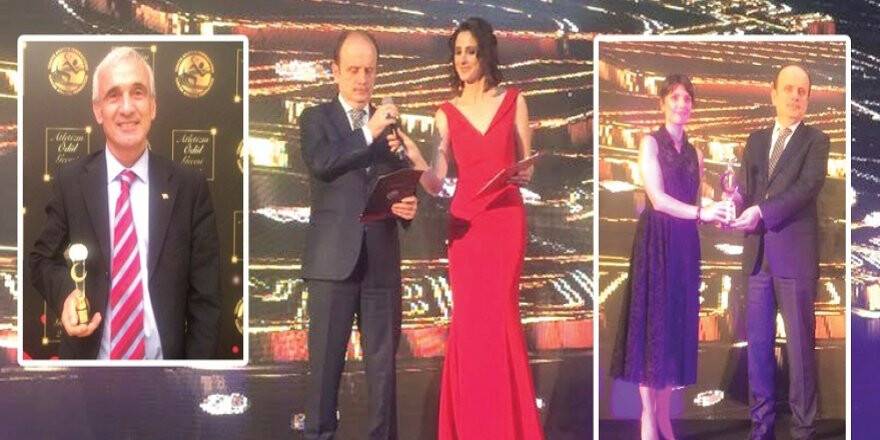 MEHMET BAYKAN VE SEYFİ ATAMER ÖDÜL GECESİNDE