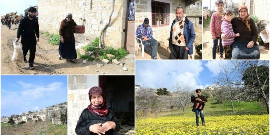 Afrin'de Terörden Arındırılan Köylerde Geri Dönüş Sevinci