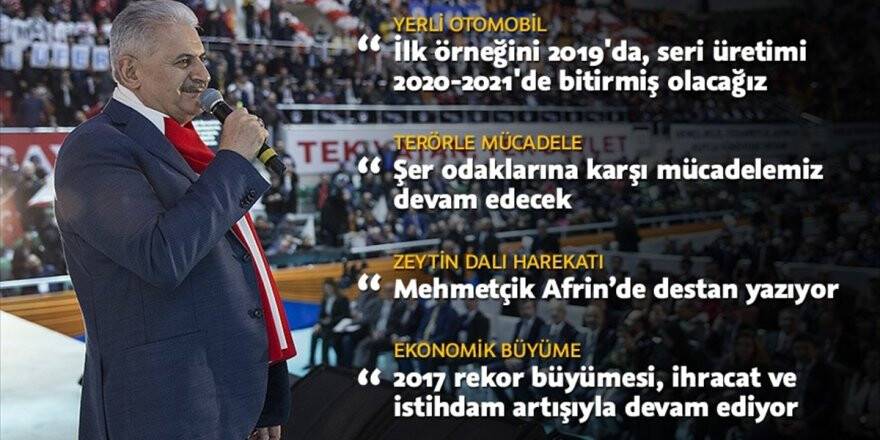 Başbakan Yıldırım'dan 'Yerli Otomobil' Açıklaması