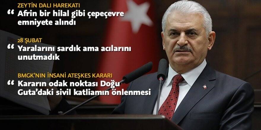 Başbakan Yıldırım: 28 Şubat'ın Yaralarını Sardık Ama Acılarını Unutmadık