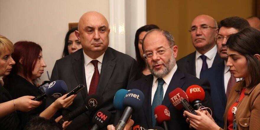 Başbakan Yardımcısı Akdağ Chp Grubu'nu Ziyaret Etti
