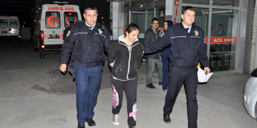 Sekiz ayrı suçtan aranan cezaevi firarisi kadın Konya’da yakalandı 