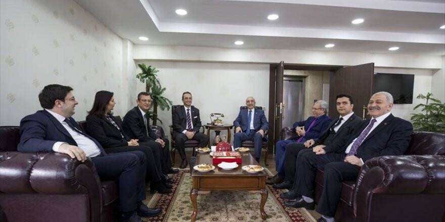Chp'den Bbp'ye 'Seçim Güvenliği' Ziyareti