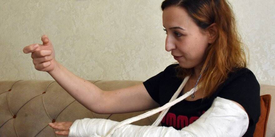 Kurye kılığındaki eşi tarafından vurulan Saliha: Burada olmam bir mucize