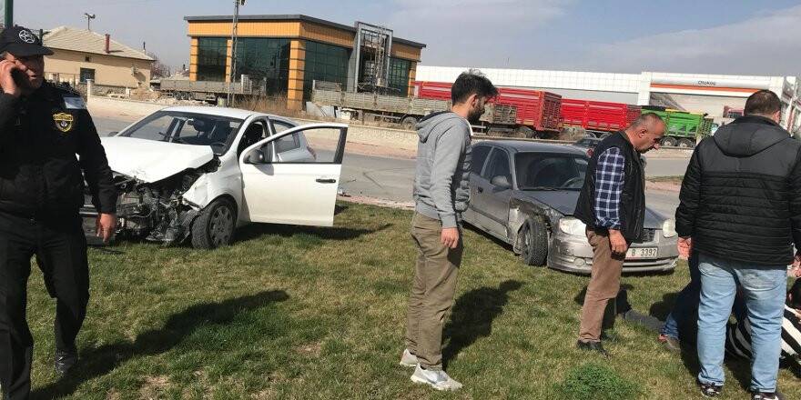Karatay’da kaza: 1 yaralı