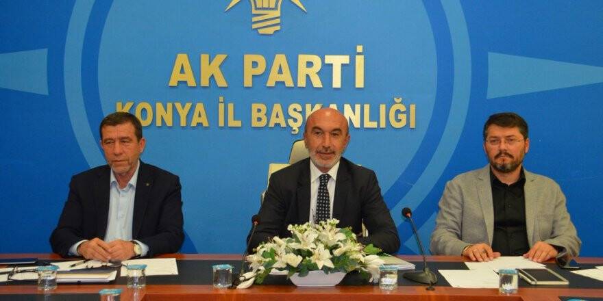 AK Parti Konya'da yürütme kurulu belli oldu