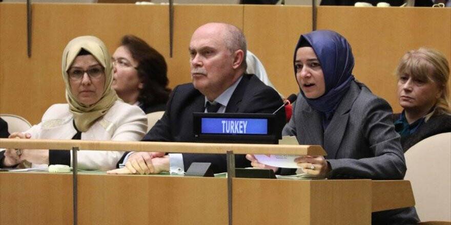 Aile Ve Sosyal Politikalar Bakanı Kaya Bm Genel Kurulunda