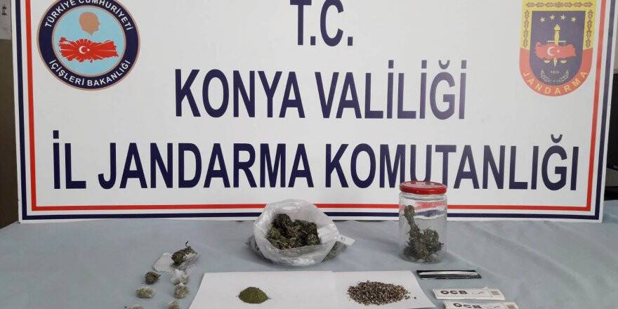 Konya'da uyuşturucu operasyonu: 7 gözaltı
