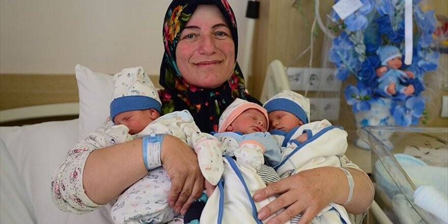 Üçüz Bebeklerine Recep, Tayyip, Erdoğan İsmini Verdiler