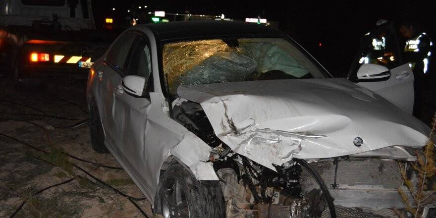 Konya’da trafik kazası : 3 yaralı