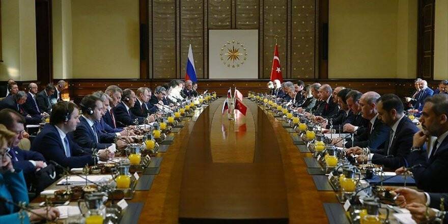 Türkiye-rusya Üst Düzey İşbirliği Konseyi Toplantısı Gerçekleşti