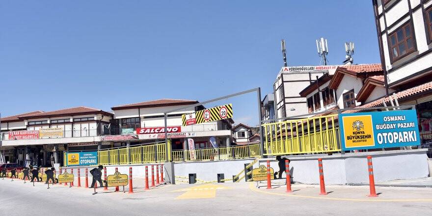 Tarihi Osmanlı Buğday Pazarı Yeraltı Katlı Otoparkı Hizmete Açılıyor