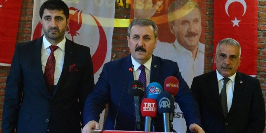 Bbp Genel Başkanı Destici: Türkiye Herkesin Hakkını Savunuyor