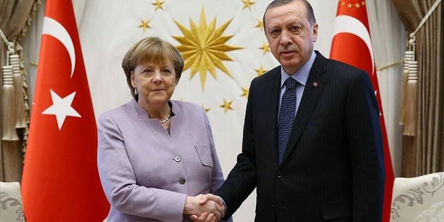 Erdoğan Ve Merkel Görüşmesinde 'Toprak Bütünlüğü' Vurgusu