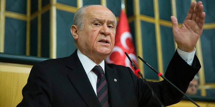 MHP Lideri Bahçeli, Twitter'den bombaladı