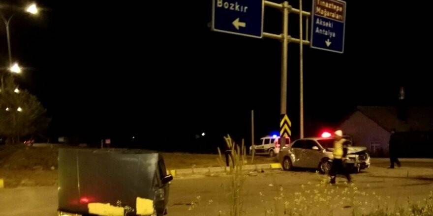 Seydişehir'de Trafik Kazası : 5 Yaralı