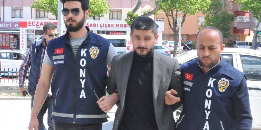 Konya'daki cinayetin zanlısı tutuklandı