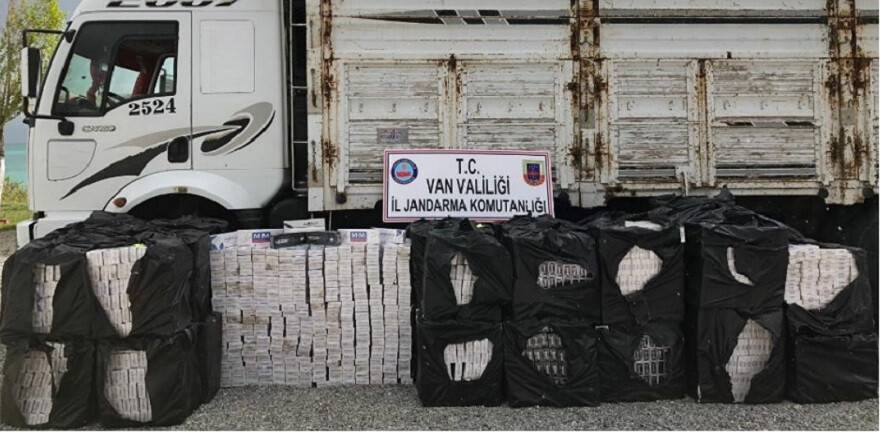38 Bin Paket Kaçak Sigara Ele Geçirildi