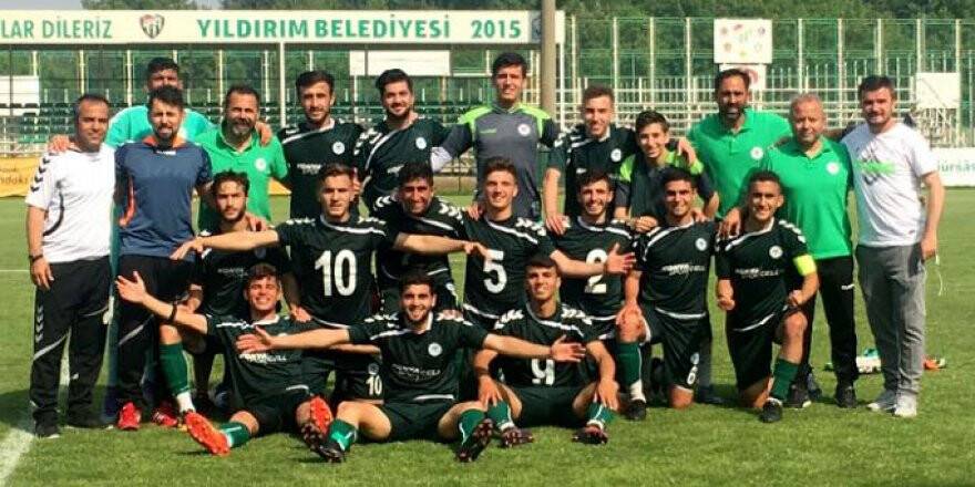 Konya’nın gençleri, Bursa’da galip