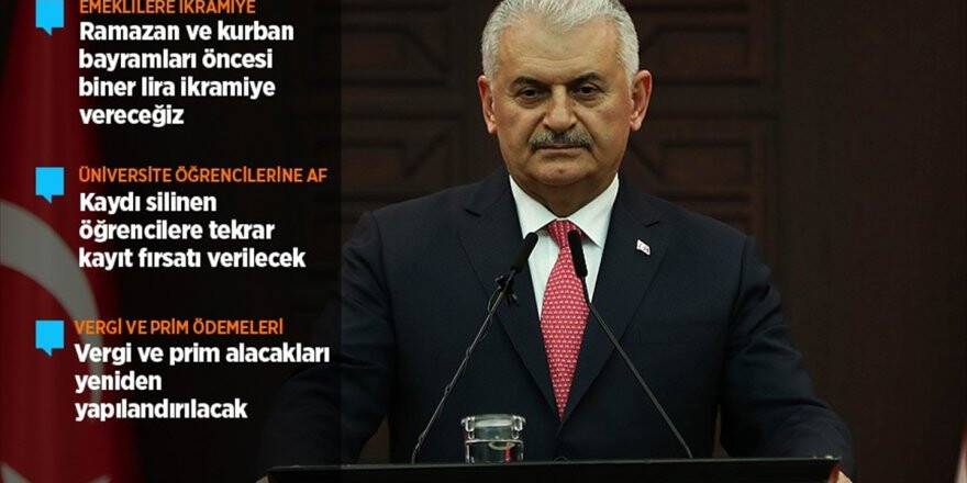Başbakan Yıldırım'dan Vatandaşlara Müjde