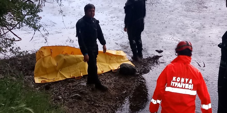 Konya'da Sulama Kanalına Giren Kişi Boğuldu