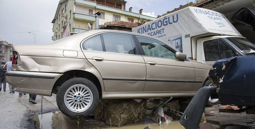 Ankara'da sel felaketi